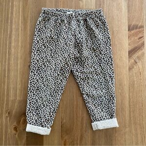 Zara BabyGirl Leopard Print Joggers Size 3/4 Years (104 cm)
